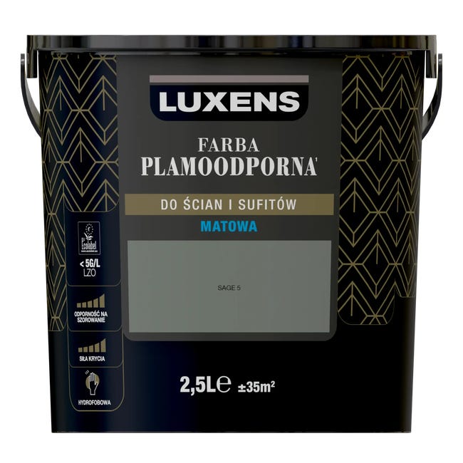 Farba Luxens Plamoodporna Sage 5 2.5 l