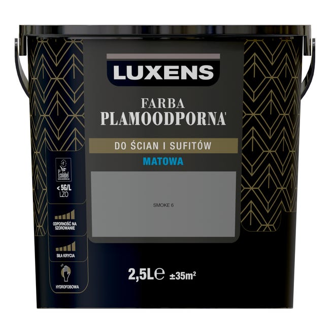 Farba Luxens Plamoodporna Smoke 6 2.5 l