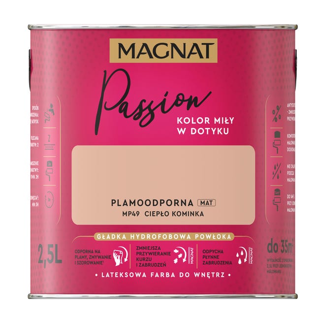 Farba Magnat Passion Ciepło kominka 2.5 l