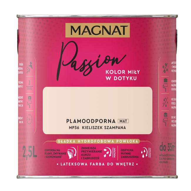 Farba Magnat Passion Kieliszek szampana 2.5 l