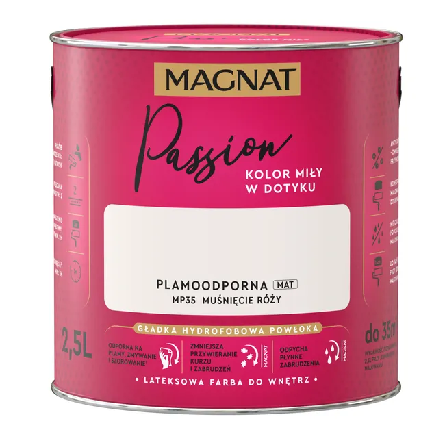 Farba Magnat Passion Muśnięcie róży 2.5 l