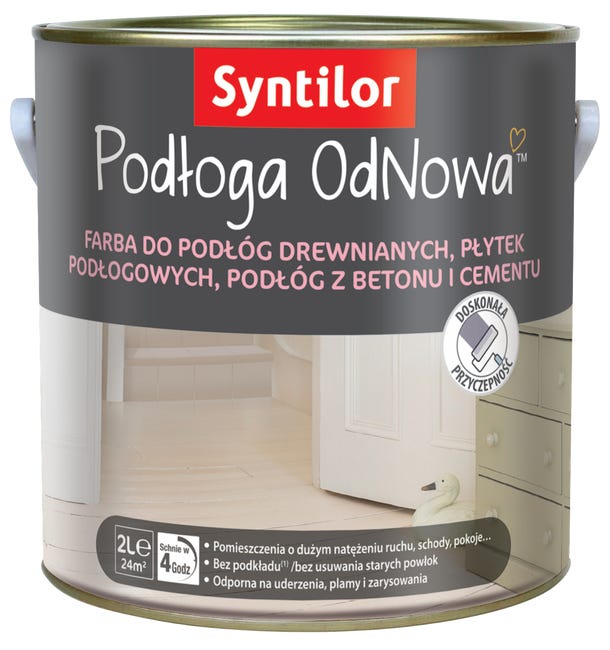 Farba PODŁOGA ODNOWA 2 l Stalowy SYNTILOR