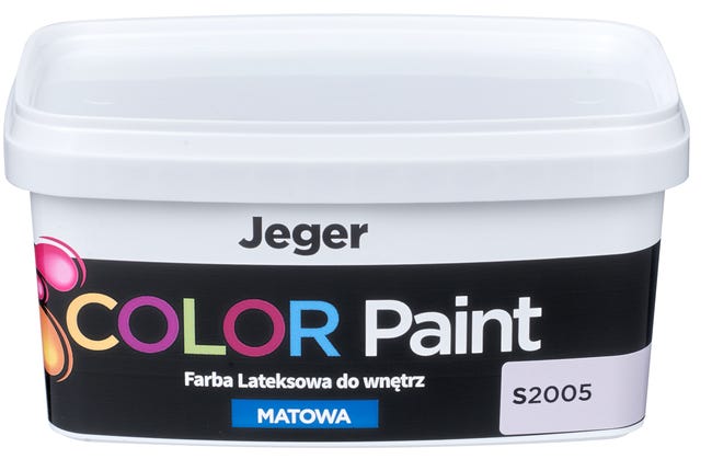 Farba dekoracyjna COLOR PAINT 1 l S2005 Lateksowa matowa JEGER