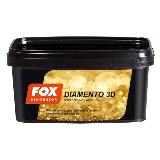Farba dekoracyjna Diamento 3D Neptun 1 l Fox