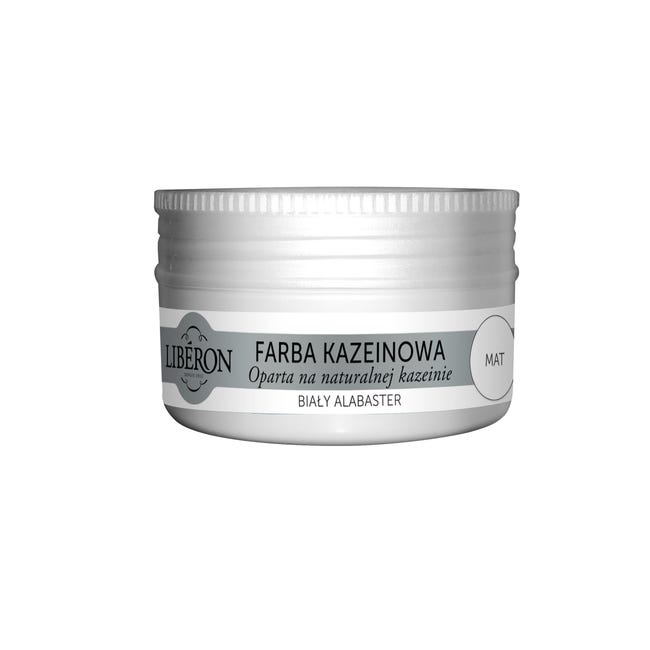 Farba do drewna KAZEINOWA 0.075 l Biały alabaster Mat LIBERON