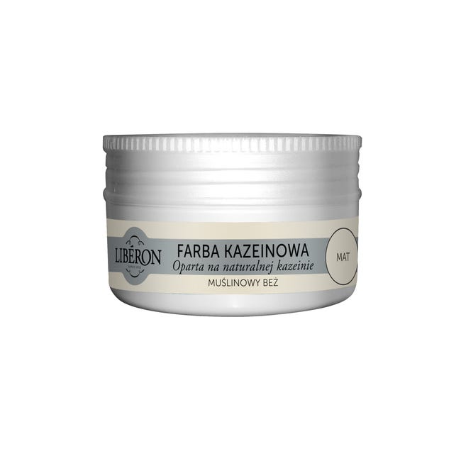 Farba do drewna KAZEINOWA 0.075 l Muślinowy beż Mat LIBERON