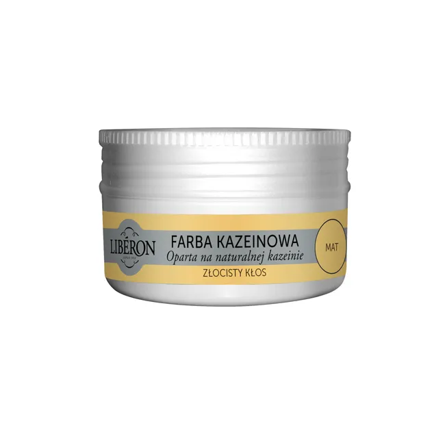 Farba do drewna KAZEINOWA 0.075 l Złocisty kłos Mat LIBERON