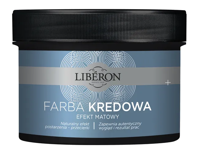 Farba do drewna KREDOWA 0.25 l Pudrowa biel Matowa LIBERON