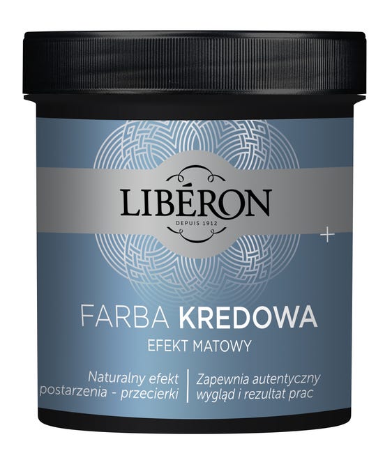 Farba do drewna KREDOWA 0.5 l Pustynna szarość Matowa LIBERON