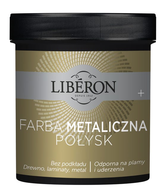 Farba do drewna METALICZNA 0.5 l Cyna Połysk LIBERON