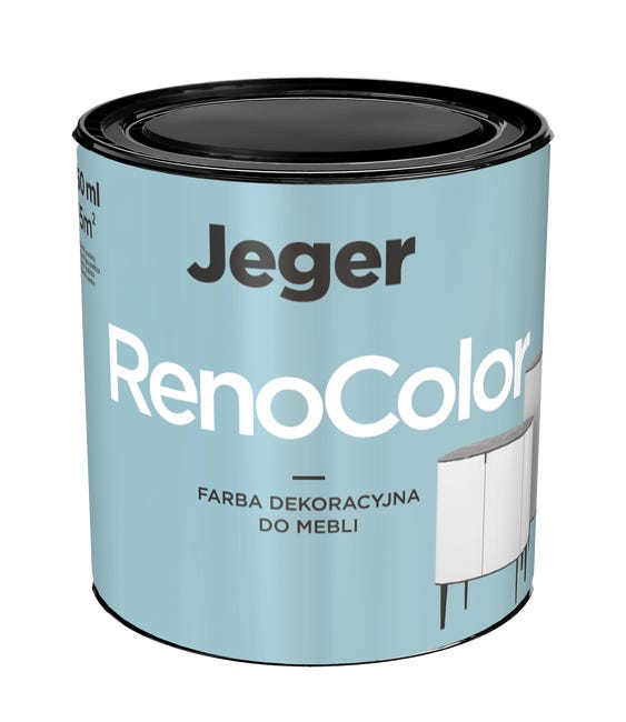 Farba do mebli RenoColor 0.45 l Czekolada Jeger