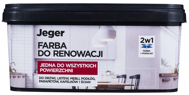 Farba do renowacji 2 l Biały JEGER