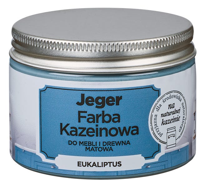 Farba kazeinowa 0.125 l Eukaliptus Jeger