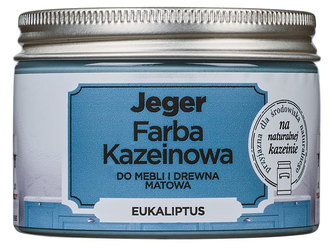 Farba kazeinowa 0.125 l Eukaliptus Jeger
