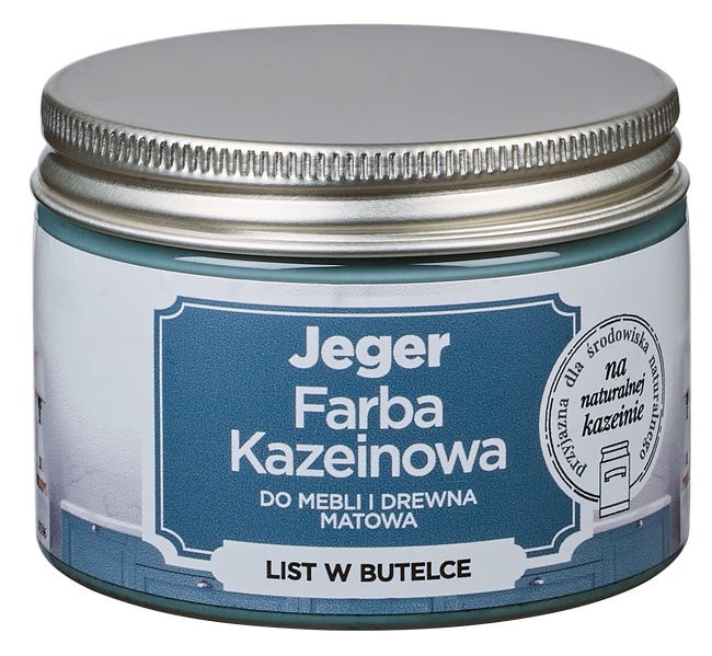 Farba kazeinowa 0.125 l List w butelce Jeger