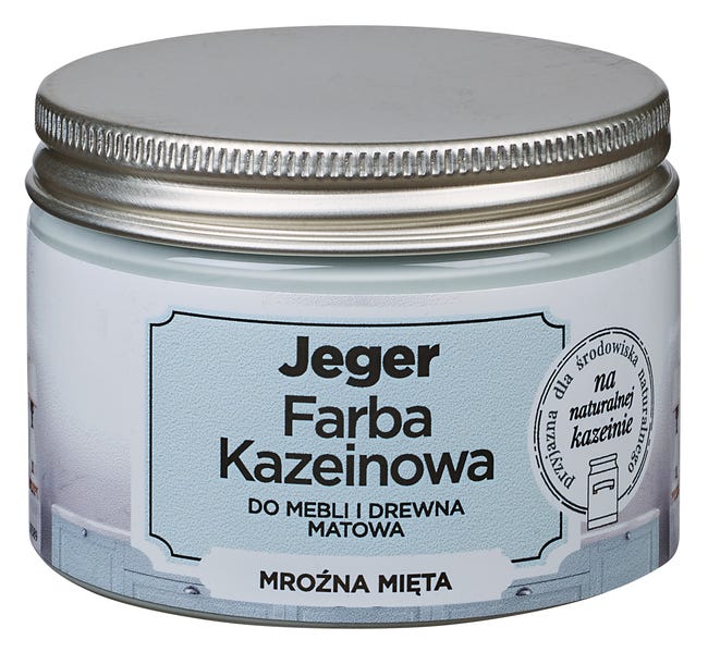 Farba kazeinowa 0.125 l Mroźna mięta Jeger