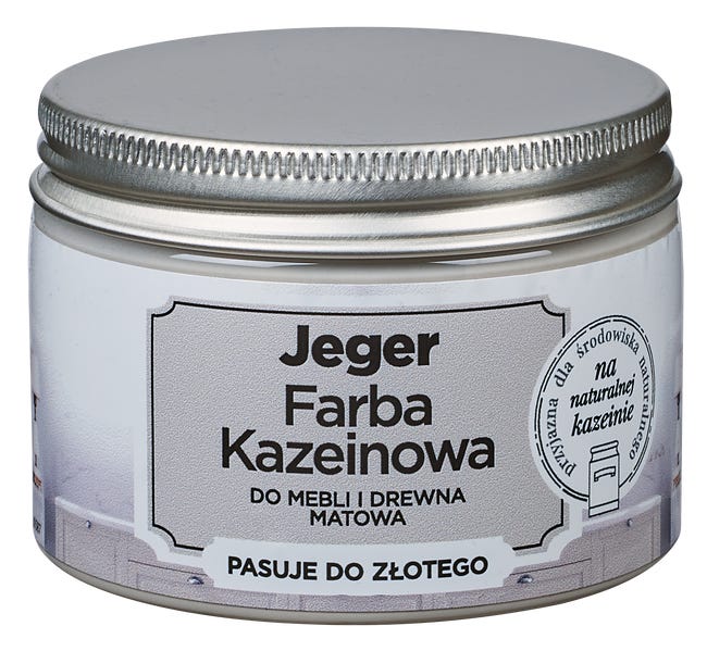 Farba kazeinowa 0.125 l Pasuje do złotego Jeger