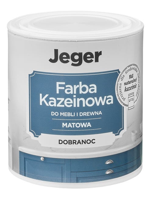 Farba kazeinowa 0.5 l dobranoc matowa Jeger