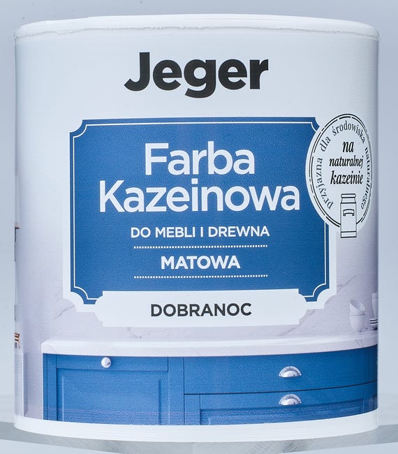 Farba kazeinowa 0.5 l dobranoc matowa Jeger