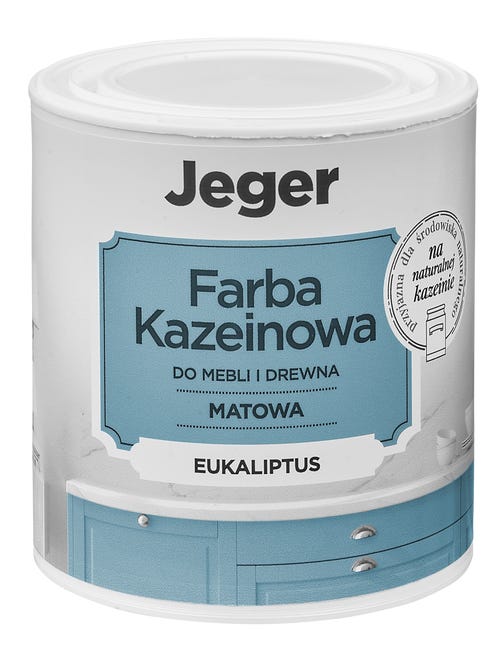 Farba kazeinowa 0.5 l eukaliptus matowa Jeger