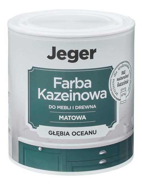 Farba kazeinowa 0.5 l głębia oceanu matowa Jeger