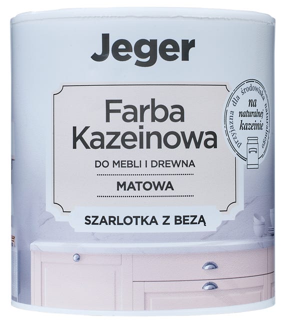 Farba kazeinowa 0.5 l szarlotka z bezą matowa Jeger