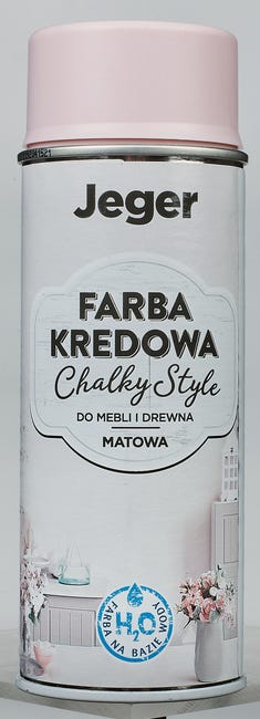 Farba kredowa do mebli CHALKY SPRAY 0.4 l Geranium Matowa JEGER