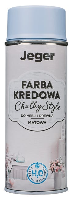 Farba kredowa do mebli CHALKY SPRAY 0.4 l Hortensja Matowa JEGER