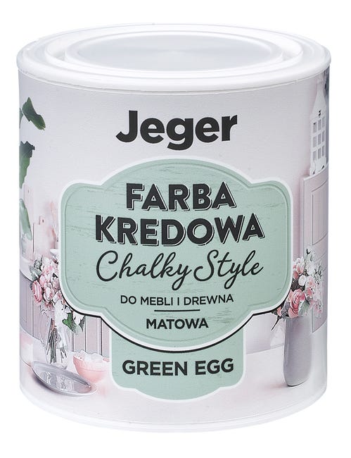 Farba kredowa do mebli CHALKY STYLE 0.5 l Green Egg Matowa JEGER