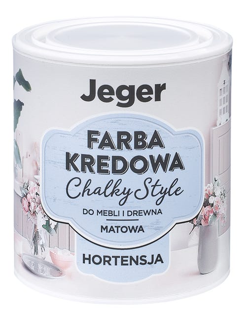 Farba kredowa do mebli CHALKY STYLE 0.5 l Hortensja Matowa JEGER