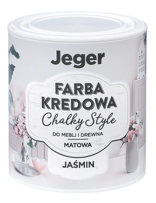 Farba kredowa do mebli CHALKY STYLE 0.5 l Jaśmin Matowa JEGER
