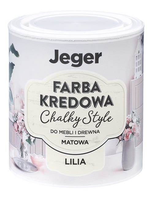 Farba kredowa do mebli CHALKY STYLE 0.5 l Lilia Matowa JEGER