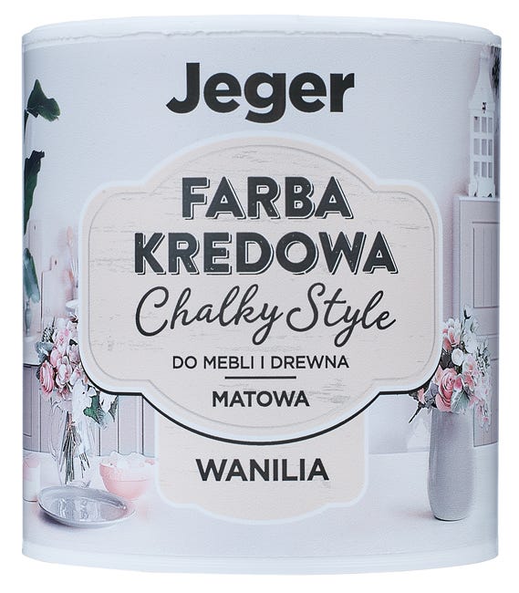 Farba kredowa do mebli CHALKY STYLE 0.5 l Vanilla Matowa JEGER