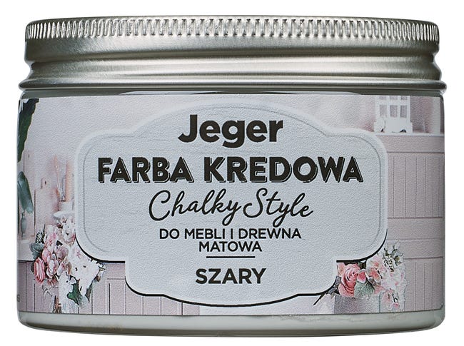 Farba kredowa do mebli CHALKY STYLE 125 ml Gray Matowa JEGER