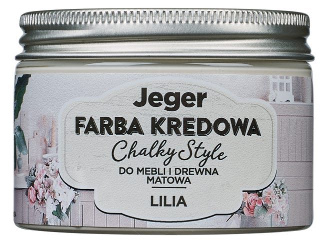 Farba kredowa do mebli CHALKY STYLE 125 ml Lilia Matowa JEGER