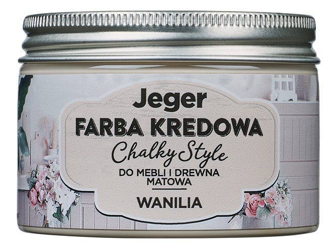 Farba kredowa do mebli CHALKY STYLE 125 ml Vanilla Matowa JEGER