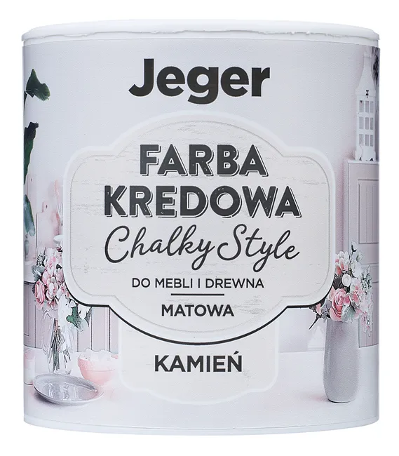 Farba kredowa do mebli RUSTIC 0.5 l Kamień JEGER