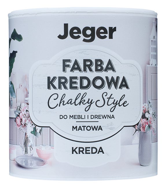 Farba kredowa do mebli RUSTIC 0.5 l Kreda JEGER