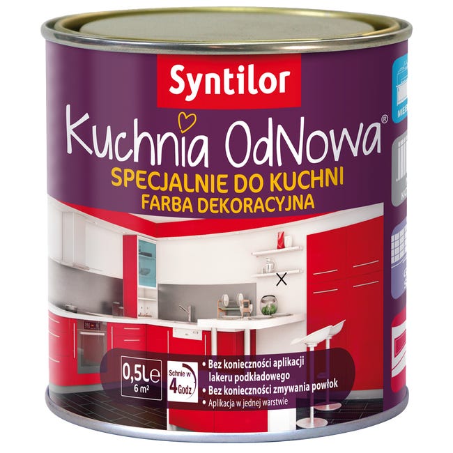 Farba specjalistyczna wewnętrzna KUCHNIA ODNOWA Borówka SYNTILOR
