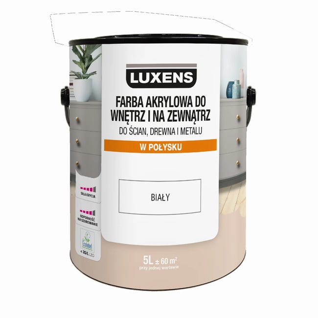 Farba wewnętrzna 125328 Biały LUXENS