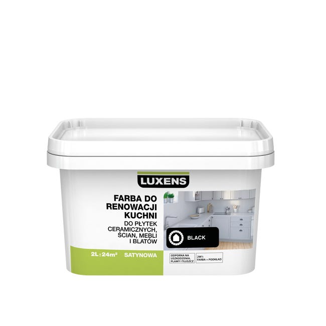 Farba wewnętrzna DO KUCHNI Black LUXENS