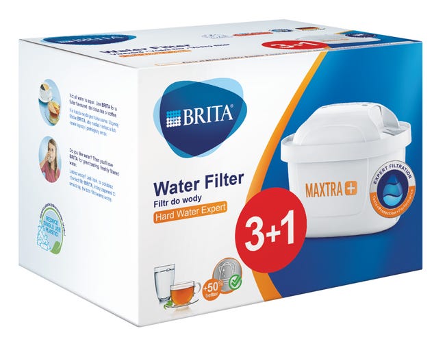 Filtr do wody Maxtra+ Hard Water Expert 4 szt. Brita