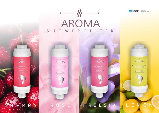 Filtr prysznicowy Aroma Lemon WFSH USTM