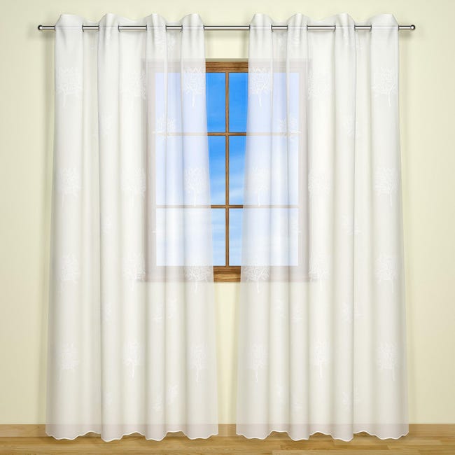 Firana na mb Gaja biała wys. 250 cm