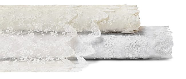 Firana na mb Irma biała wys. 120 cm