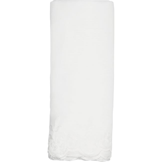 Firana na mb Malva biała wys. 165 cm