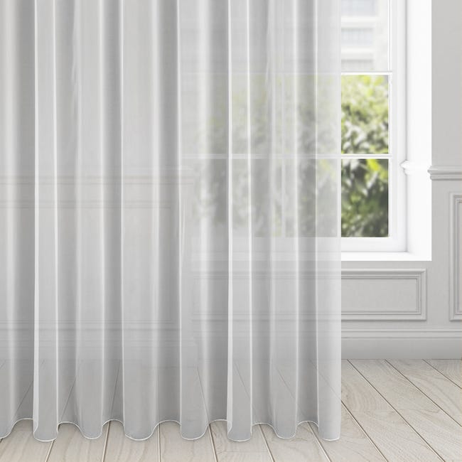 Firana na przelotkach Esel 350 x 250 cm biała