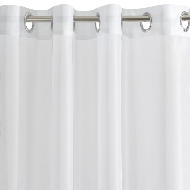 Firana na przelotkach Esel 350 x 250 cm biała