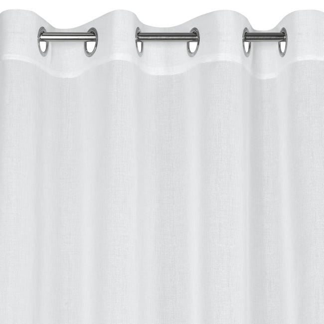 Firana na przelotkach Margo 140 x 250 cm biała