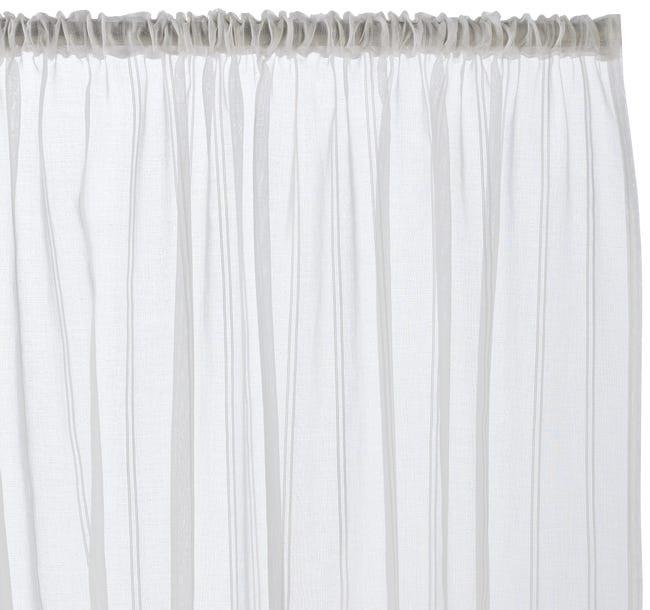 Firana na taśmie Pia 300 x 260 cm biała Inspire